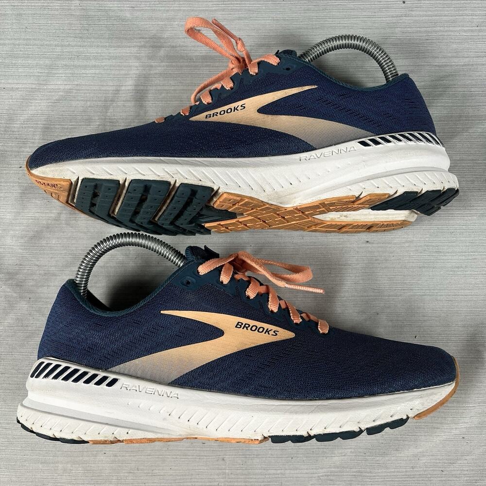 Brooks Ravenna 11 Women’s Size 8.5 Blue Running Shoes Gym Sneakers 1203181B480 - Picture 2 of 7